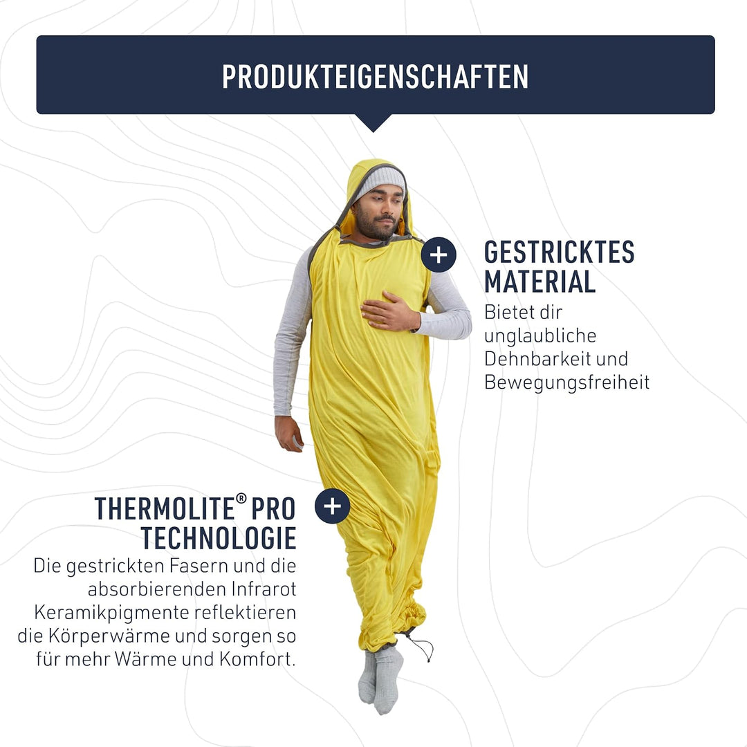Sea to Summit Reactor Isolierte Schlafsackeinlage Standard Standard (85 x 31,5), Standard Standard (