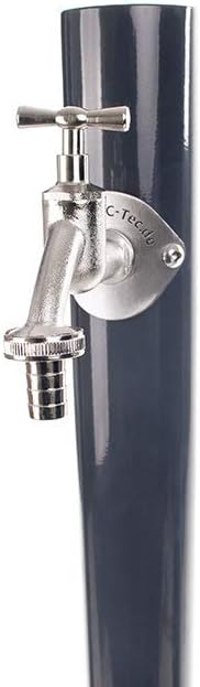 KTC Tec TRINKWASSER Wassersäule TSRG 950 Anthrazit, Wasserzapfsäule Wasserzapfstelle Gartenzapfstell