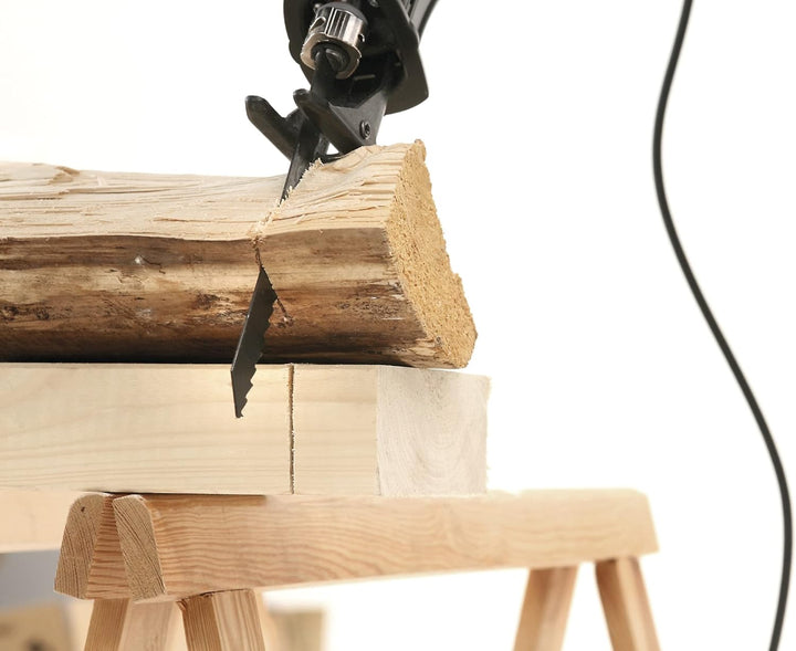 KWB Säbelsägeblätter - Sägeblattset (3 Stück, für Holz und Metall, Zubehör Säbelsäge Set fein, mitte