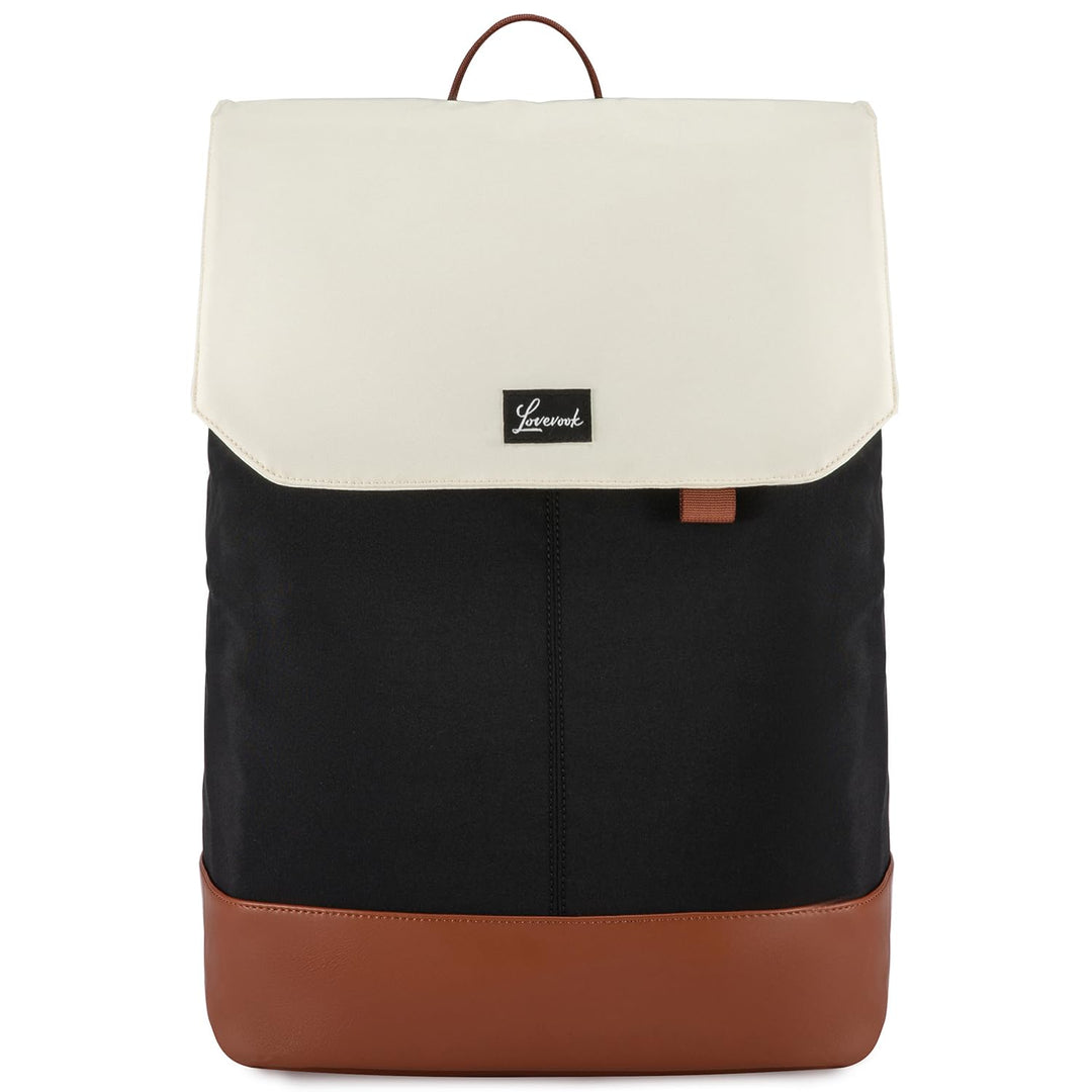 LOVEVOOK Rucksack Damen, Gross Wasserdichter Laptop Daypack Reiserucksack Arbeitstasche Elegant mit