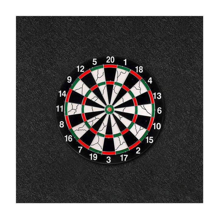 4 Stück Surround Dartscheibe Umrandung: Dartboard Schutzring für 60 cm Dartscheibe, Wandschutz Ring,