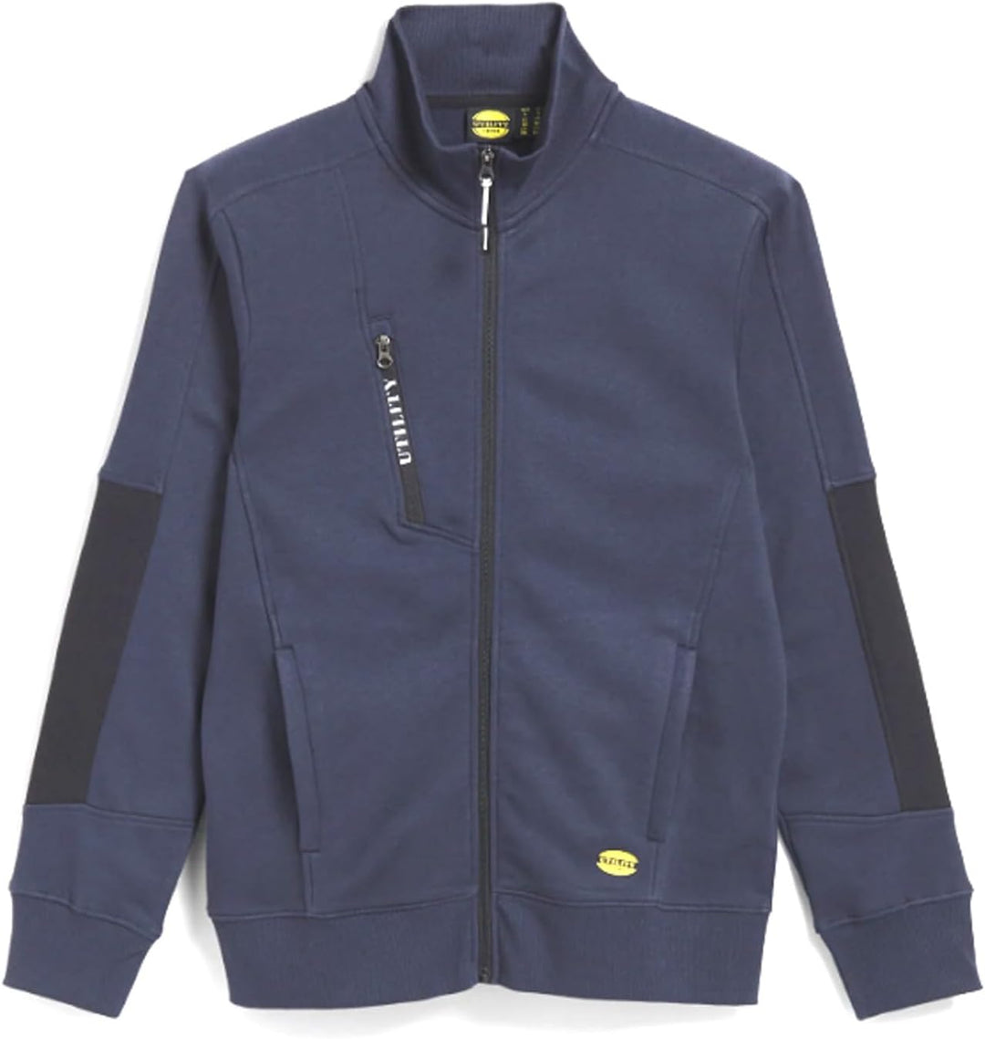 Utility Diadora Unisex Sweat&Shirt Sweatshirt FZ Litework Extra extra extra gross Classic Navy, Extr