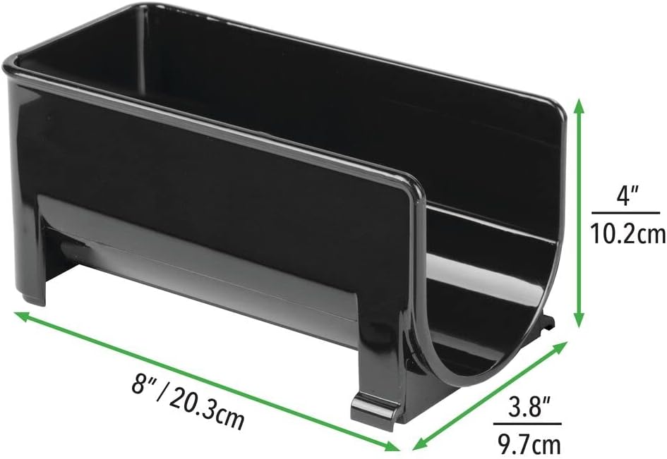 mDesign 8er-Set modernes Weinflaschenregal – stapelbares Flaschenregal für Wasserflaschen und Trinkf