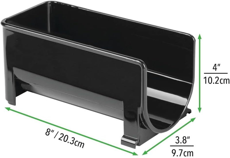 mDesign 8er-Set modernes Weinflaschenregal – stapelbares Flaschenregal für Wasserflaschen und Trinkf