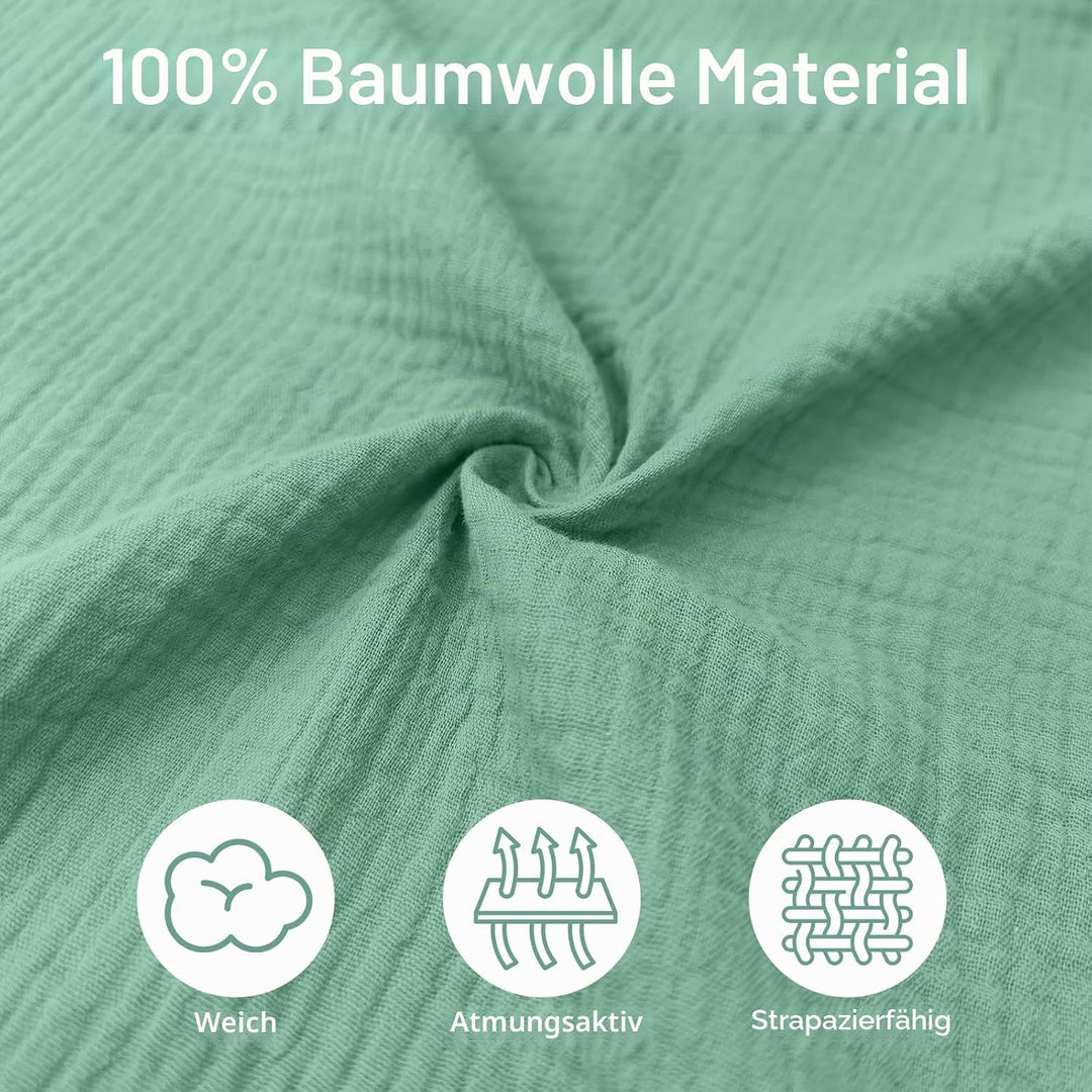 Baldachin aus 100% Baumwolle für Kinderzimmer Betthimmel für Hausbett &amp; Kinderbett Himmelbett Vorhän