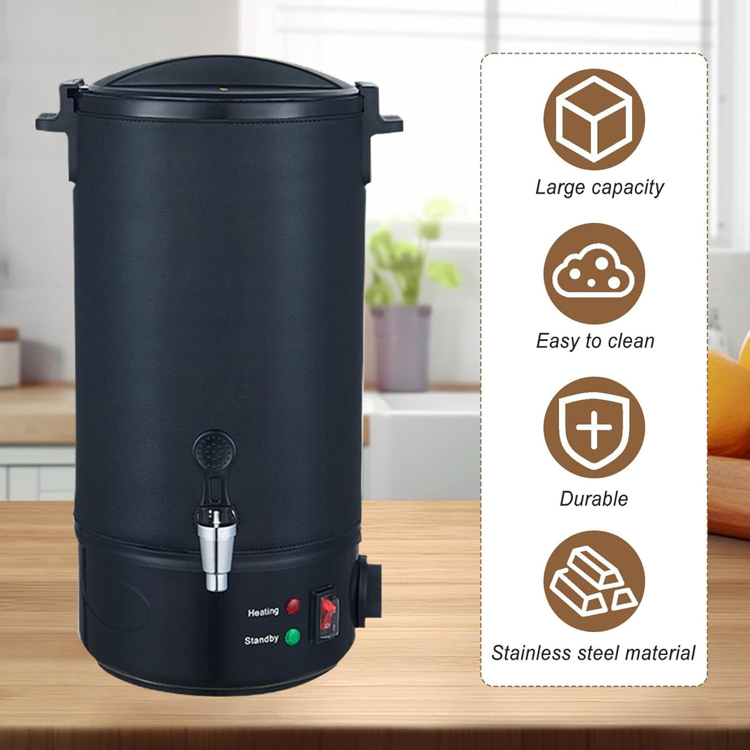 Kamanan 8L Wachsschmelztopf für DIY Kerzenherstellung Set,Elektrischer Wachsschmelzer 30–110°C Einst