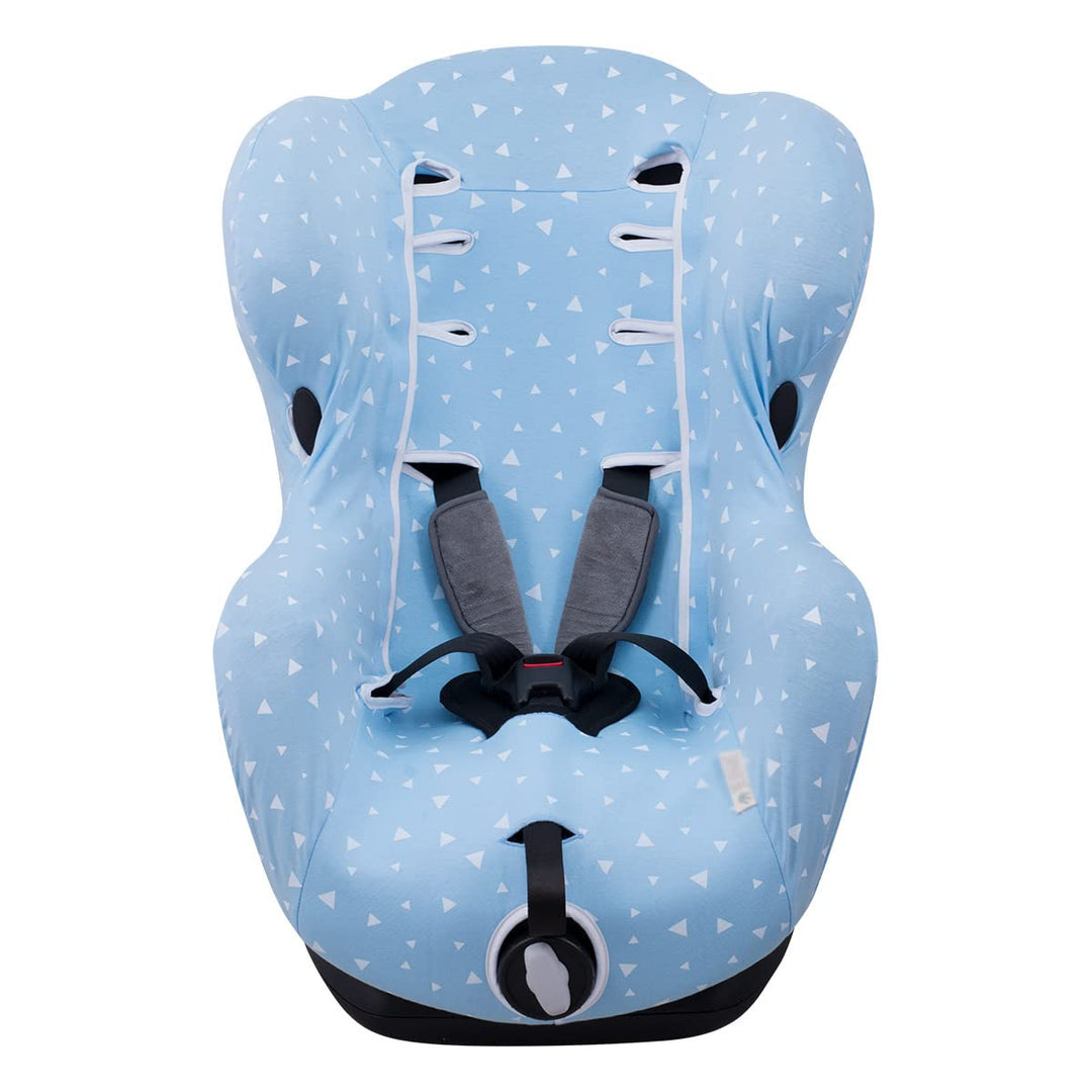JYOKO Kids Bezug kompatibel mit Bébé Confort Iseos Neo (Blue Sparkles), BLUE SPARKLES