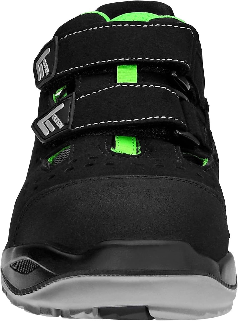 ELTEN Sicherheitsschuhe Impulse Green Easy ESD S1P, Damen und Herren, Textil, Kunststoffkappe (Leich