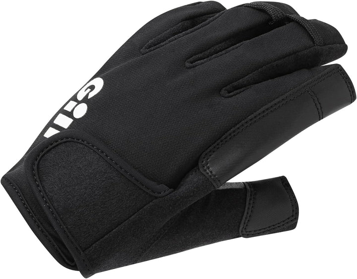 Gill Championship Segelhandschuhe - Kurzfinger mit ¾ Langen Fingern - Dura-Grip Gewebe, 50+ UV-Sonne