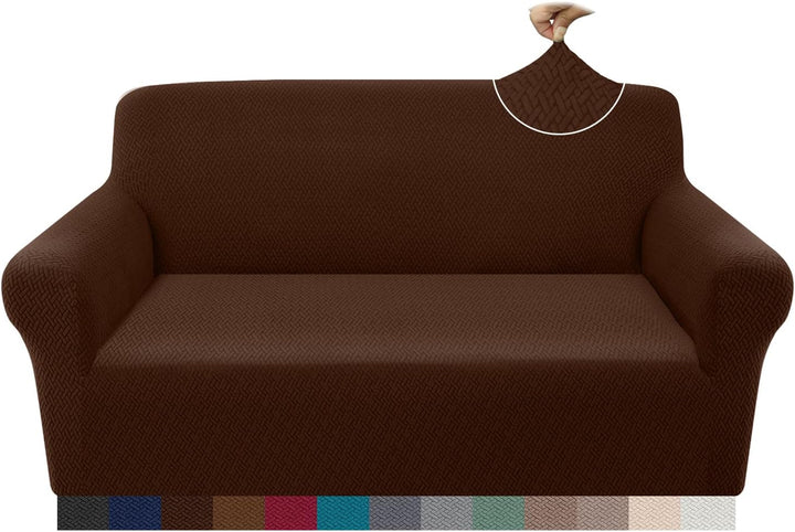 2023 Neueste Jacquard Sofabezug 2 Sitzer Superweicher Rutschfester Stretch Couchbezug Vier Jahreszei