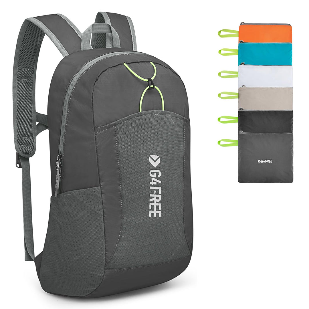 G4Free Faltbarer Leichter Rucksack 25L Unisex Tagesrucksack Kleiner Reiserucksack Wanderrucksack Tre