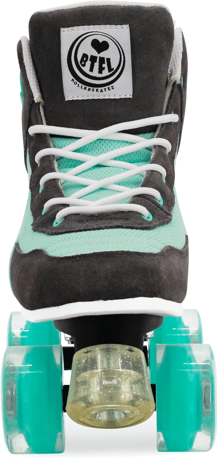 BTFL Trend-Skate Damen,Frauen,Mädchen,Kinder,Rollschuhe,Discoroller,Rollerskates,Retro-Rollschuhe,Cl
