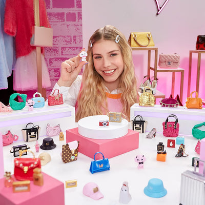 Mini Brands Mini Fashion Series 2, Real Fabric Fashion Bags And Accessories Capsule Collectible Toy