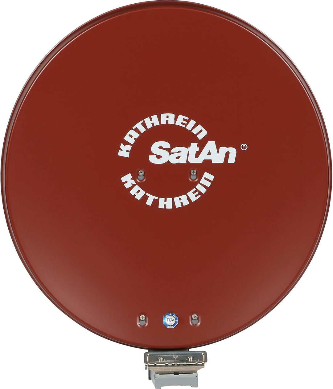 Kathrein CAS 80 Offset-Parabolantenne (Satelliten-Antenne, multifeedfähig) rot