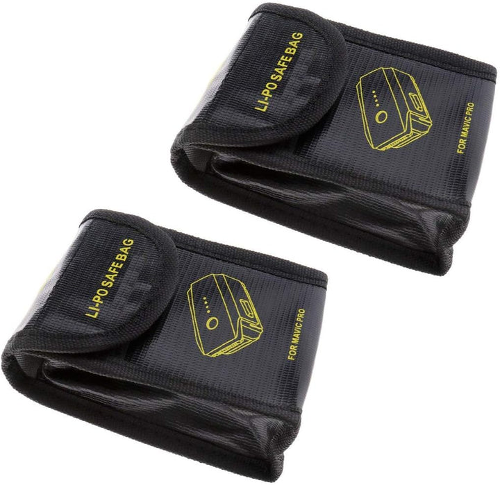 2x Lipo Batterie Akku Tasche Beutel Safe Bag Sicherheit Pouch Für DJI Mavic Pro