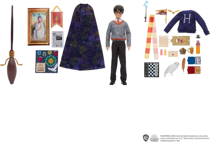 HARRY POTTER Gryffindor Adventskalender - 24 Türchen, zauberhafte Überraschungen, Hogwarts-Gemeinsch