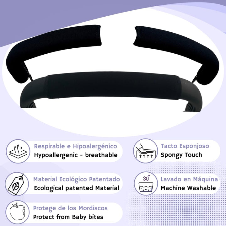 PROTEC TIF | Neopren Hüllen Set kompatibel mit Bugaboo Cameleon 3 Plus (2021-2023) | Um über die Ori