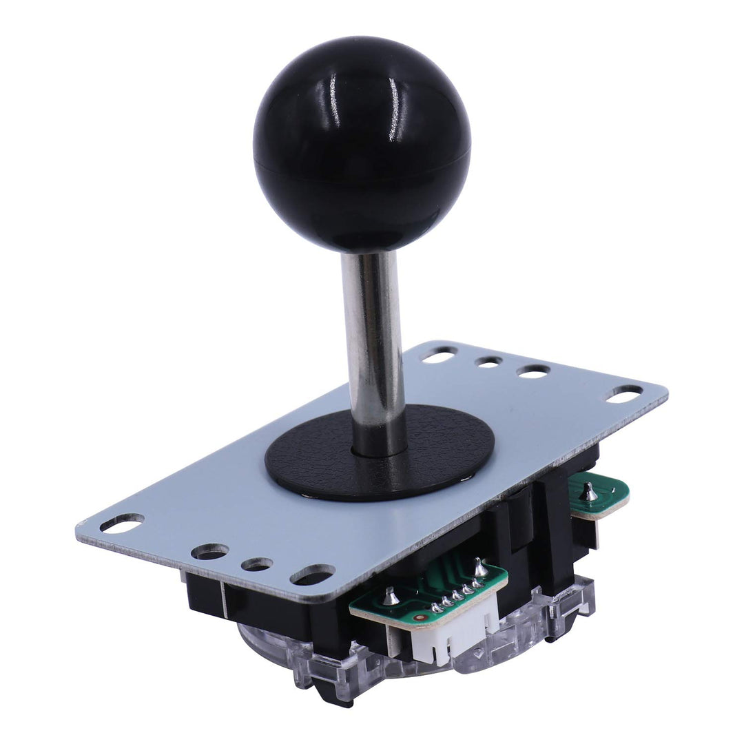 SJJX Zero Delay Arcade DIY Kit Parts USB Encoder to PC Joystick 5Pin Rocker + 10pcs Black Push Butto