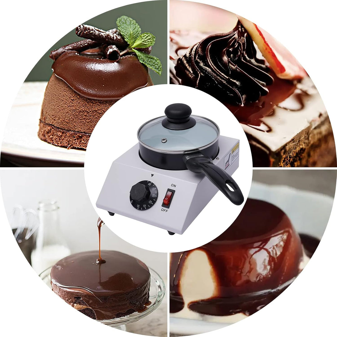 Elektrische Schokoladenschmelzer DIY Schokolade Schmelzgerät Süssigkeiten Schmelztiegel Temperierger