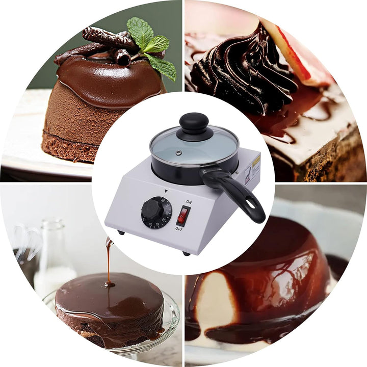 Elektrische Schokoladenschmelzer DIY Schokolade Schmelzgerät Süssigkeiten Schmelztiegel Temperierger