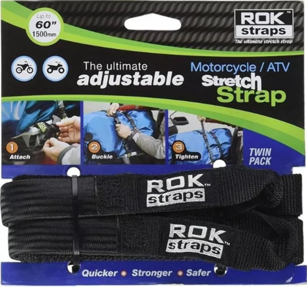 ROK Straps HD (25mm x 1500mm) Schwarz, 1