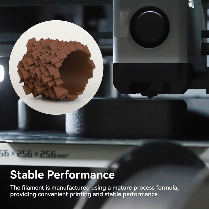 kexcelled PLA CF Kohlefaser Filament 1,75mm Modifiziertes Carbon Fiber Material Verbesserte Zähigkei