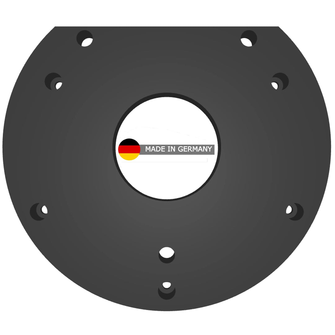 ULROAD Grundplatte Gleitplatte Fräsplatte passend für Bosch POF1400ACE 1200AE Oberfräse Fräse Router
