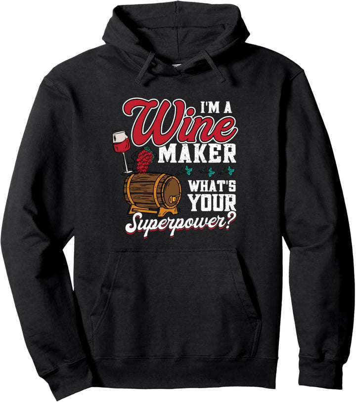 Ich Bin Ein Weinmacher Pullover Hoodie