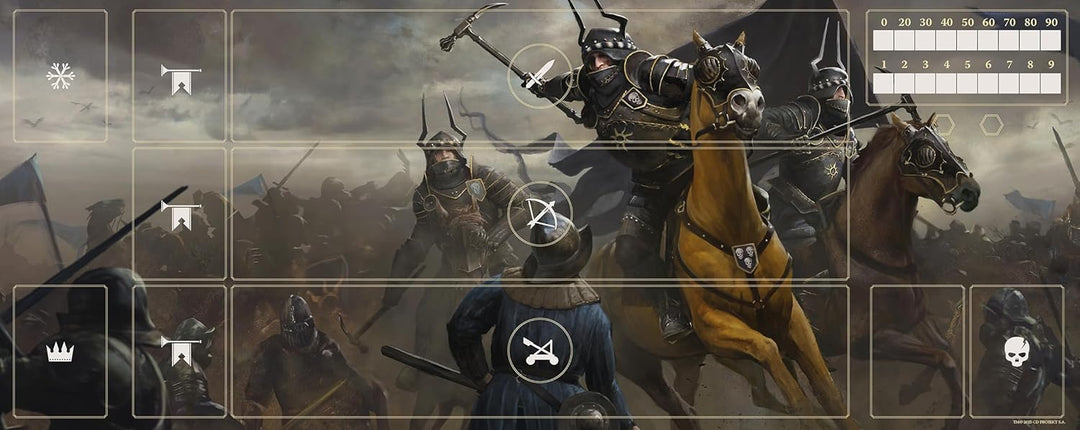 Gwent Neoprene Mat – Nilfgaard, Masse: 290 x 730mm