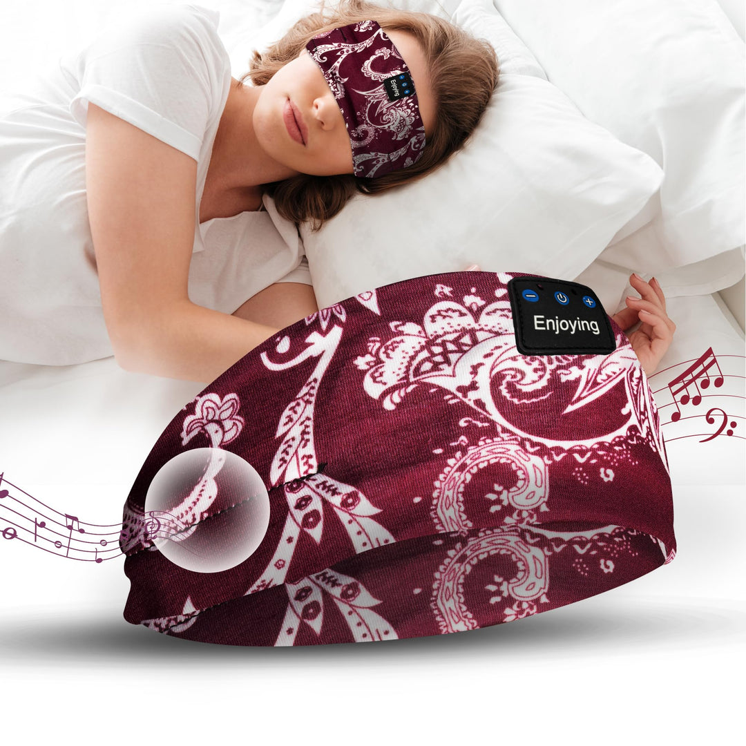 VIPA Kopfbügel-Kopfhörer, Bluetooth-Kopfhörer, Sport-Stirnband, wiederaufladbar, kabellos, Sport-Sti
