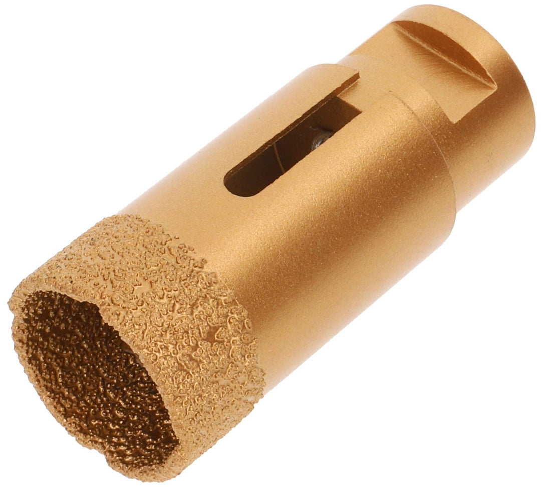 PRODIAMANT Profi Fliesenbohrer Fliese 32 mm x M14 Diamantbohrer Winkelschleifer für trockenbohren in