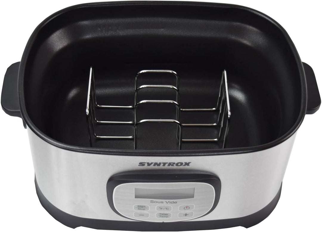 Syntrox 16 in1 Sous Vide Garer | Kocher Marsipu | Multikocher | Vakuumgarer, Konstante Temperaturkon