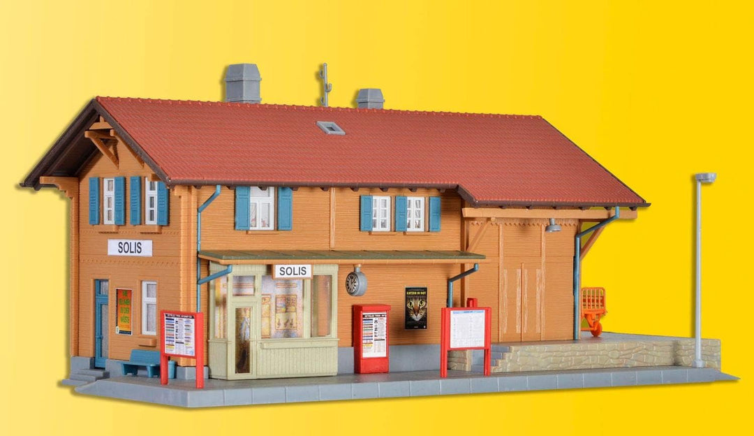 Kibri 39372 - Bahnhof Solis H0