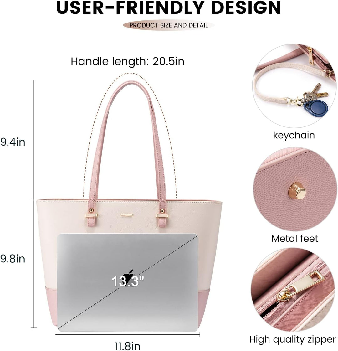 LOVEVOOK Handtasche Damen Schultertasche 3pcs Set Shopper Gross Tasche Shoulder Bag Henkeltasche Umh