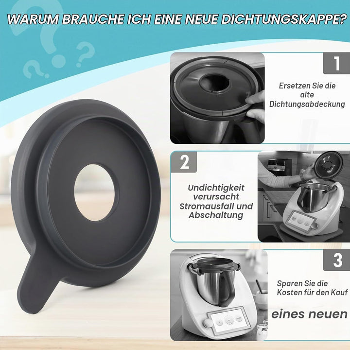 Topf Deckel für Thermomix TM5 TM6 Deckel für Vorwerk Thermomix TM6 TM5 Deckel Mixtopfdeckel Zubehör