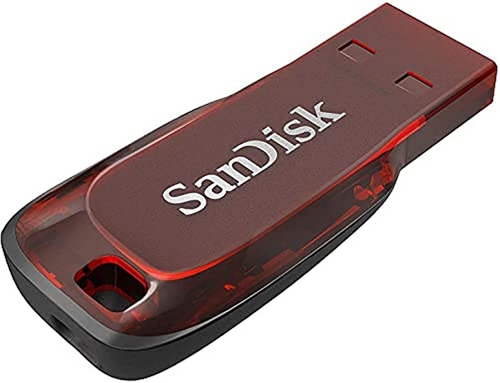 SanDisk 16GB Cruzer Blade USB Flash Drive 3-pack , Blue/Pink/Green Blau/Pink/Grün 16GB Triple Pack,