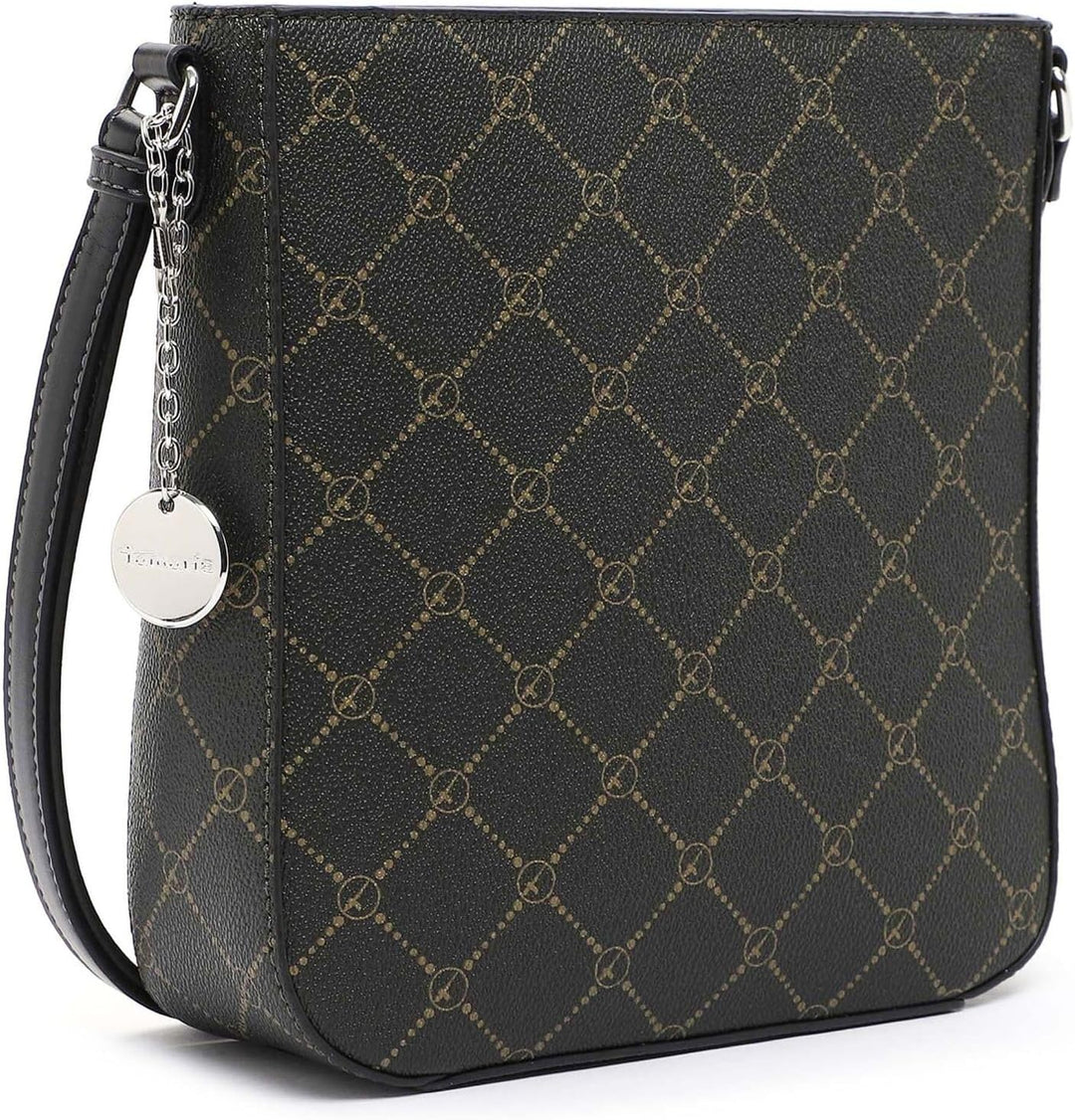 Tamaris Umhängetasche TAS Anastasia 30103 Damen Handtaschen Karo Einheitsgrösse Fango 932, Einheitsg