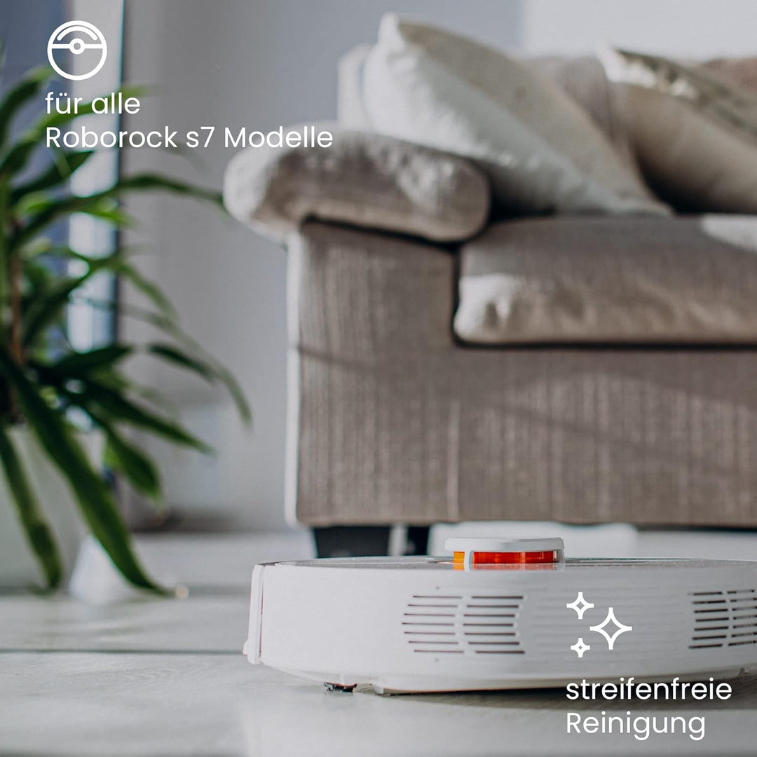 BiOHY Hepa Filter für Roborock S7 & S8 Serie (6er-Set) | Kompatibel mit S8, S7+, MaxV+, Ultra | Effe