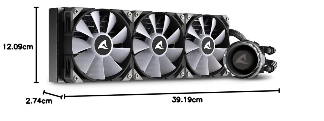 Sharkoon S90 RGB, AIO Wasserkühlung, Typ 360