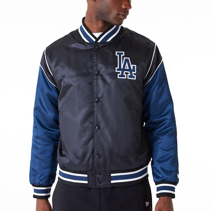 New Era Varsity College Jacke - SATIN Los Angeles Dodgers, S