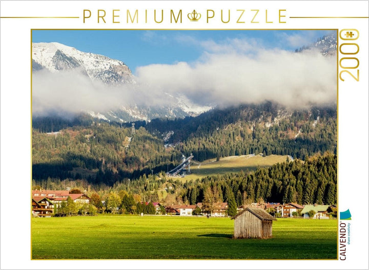 CALVENDO Puzzle Oberstdorf 2000 Teile Lege-Grösse 90 x 67 cm Foto-Puzzle Bild von TomKli