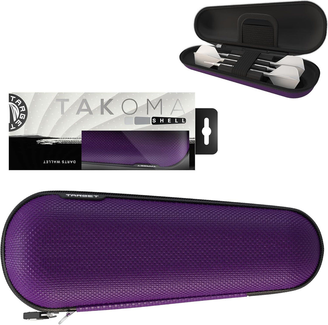 Target Japan Takoma Shell Wallet, Lila | Dart-Tasche, Dart-Aufbewahrungsbehälter, hält 3 vollständig