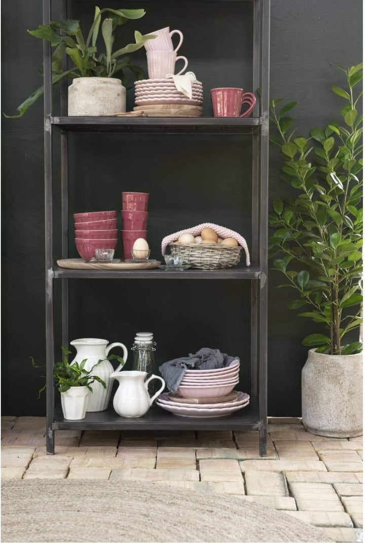CREAFLOR HOME 3tlg Kombiset, Frühstücksset MYNTE English Rose rosa Ib Laursen