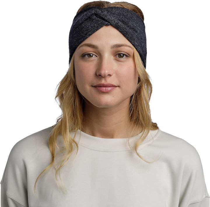 Buff Polar Stirnband Merino Headband Einheitsgrösse Schwarz, Einheitsgrösse Schwarz