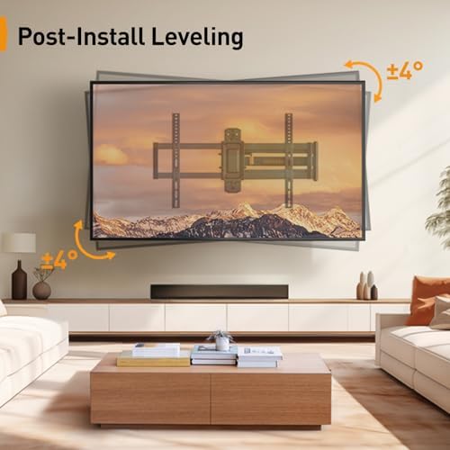 Perlegear TV Wandhalterung PGMFK6& PGLF18 mit 822mm Langem Arm wandhalterung Fernseher