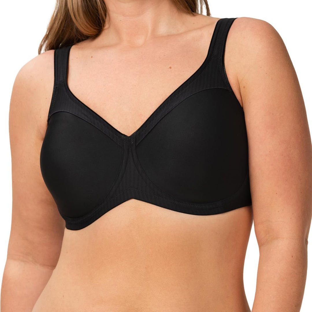 Triumph Damen Minimizer-BH Modern Soft+Cotton W01, mit Bügel, ohne Polsterung, Verstellbare Träger 7