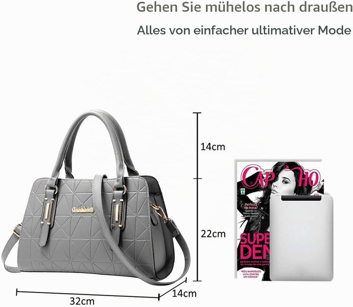 NICOLE&amp;DORIS Damen Handtaschen Umhängetasche Damenhandtaschen Henkeltaschen Schultertaschen Crossbod