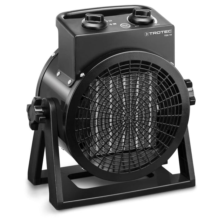 TROTEC Keramik Heizlüfter TDX 19 – Heizleistung 1,5 kW / 3 kW – Luftmenge 200 m³/h – Heizung, 3 kW