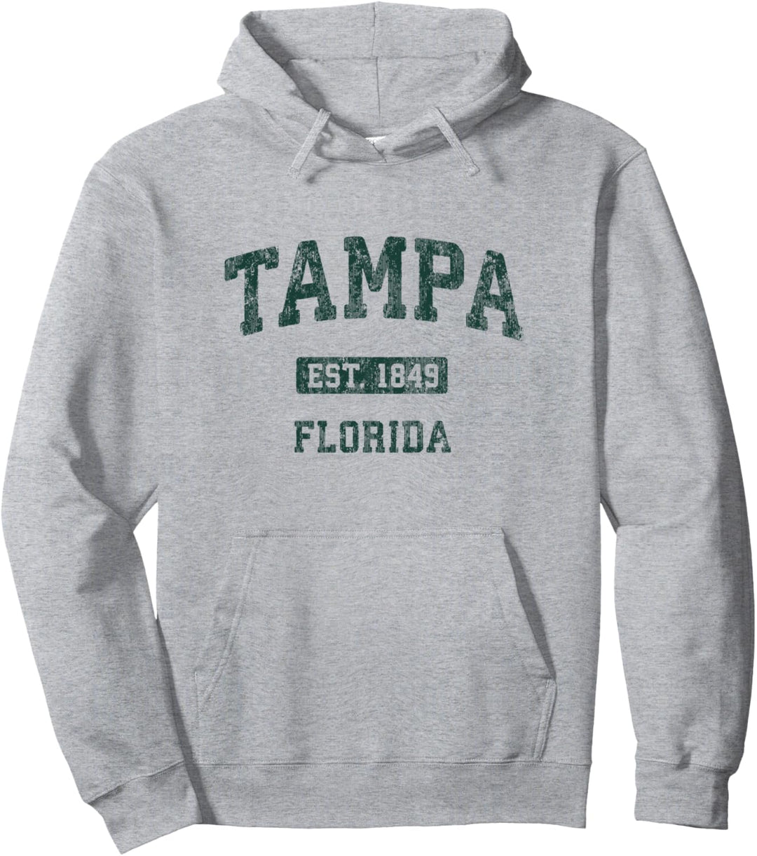Tampa Florida FL Vintage-Sportdesign Pullover Hoodie