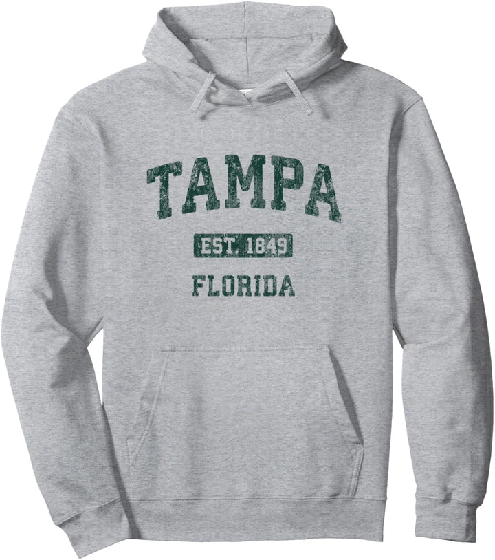 Tampa Florida FL Vintage-Sportdesign Pullover Hoodie